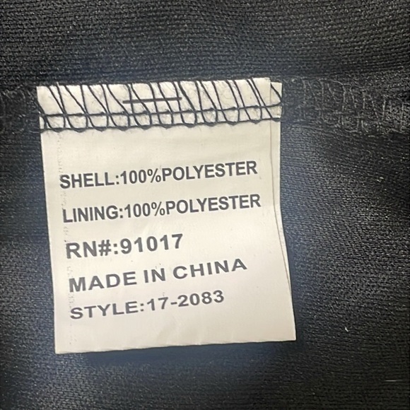 Solitaire Black Mesh Floral Embroidery 3/4 Bell Sleeve Top w/ Cami Size M Blouse - Picture 10 of 10